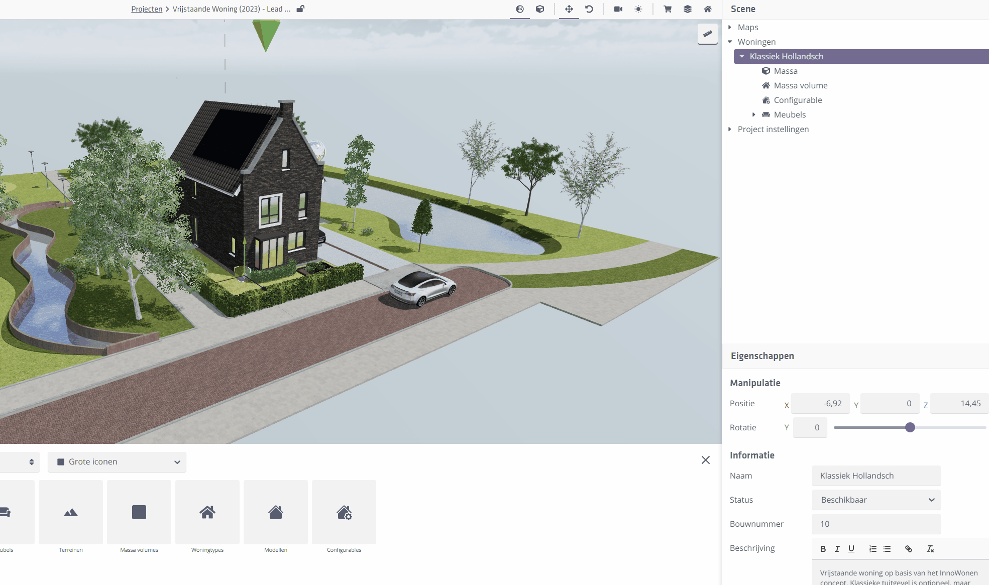 Voeg Woningtype Toe in Woningconfigurator