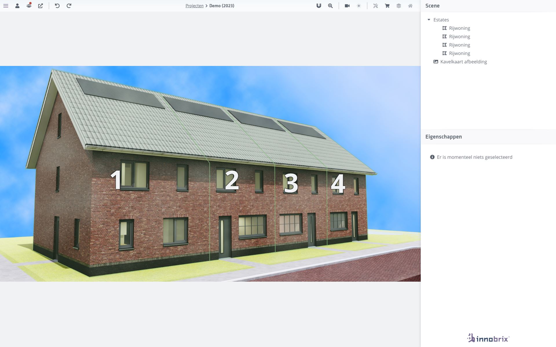The 2D Plot Selector editor